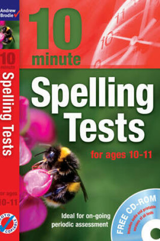 Cover of Ten Minute Spelling Tests for Ages 10-11