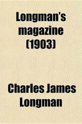 Cover of Longman's Magazine (1903)