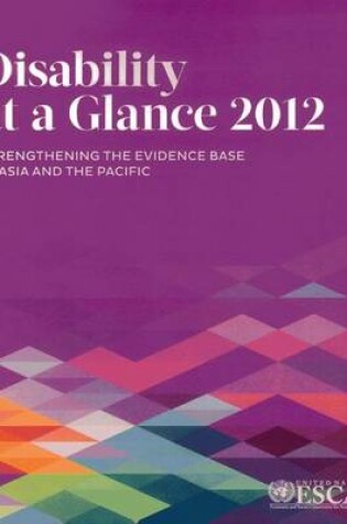 Cover of Disability at a Glance 2012