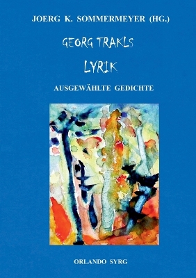 Book cover for Georg Trakls Lyrik