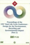 Book cover for Proceedings of the 1997 Total Life Cycle Conference