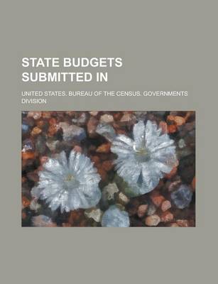 Book cover for State Budgets Submitted in