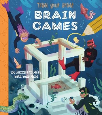 Book cover for Train Your Brain! Brain Games