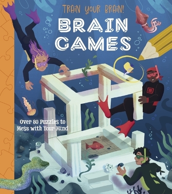 Book cover for Train Your Brain! Brain Games