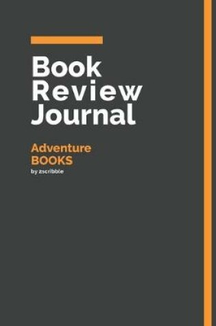 Cover of Book Review Journal Adventure Books