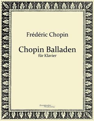 Book cover for Chopin Balladen