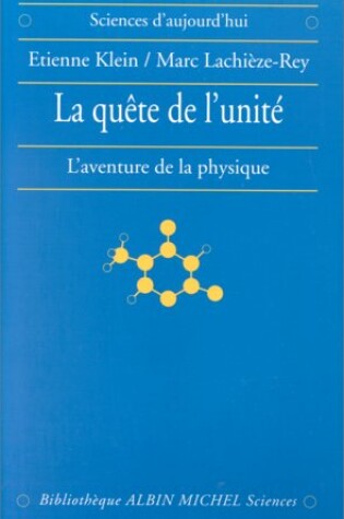 Cover of Quete de L'Unite (La)