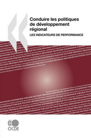 Cover of Conduire les politiques de developpement regional