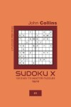Book cover for Sudoku X - 120 Easy To Master Puzzles 10x10 - 3