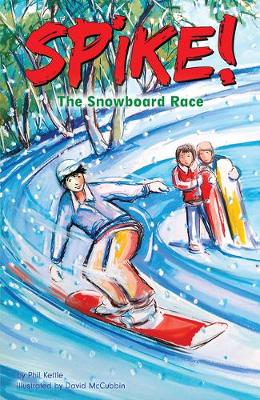 Book cover for The Snowboard Race