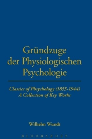 Cover of Grundzuge Der Phsysiologischen