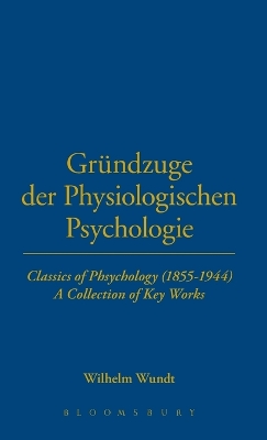 Book cover for Grundzuge Der Phsysiologischen