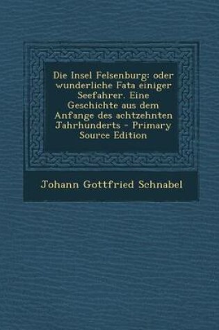 Cover of Die Insel Felsenburg