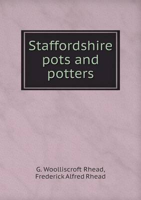 Book cover for Staffordshire pots and potters