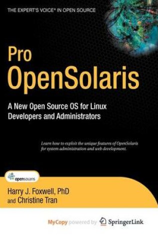 Cover of Pro Opensolaris