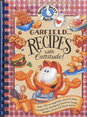 Book cover for Garfield...Recipes with Cattitude!