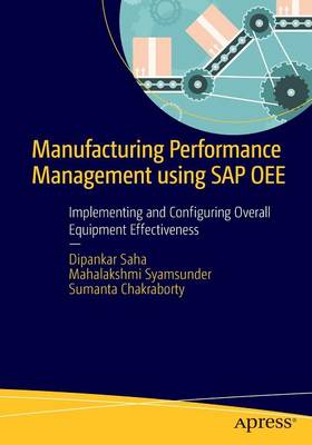 Book cover for Manufacturing Performance Management using SAP OEE