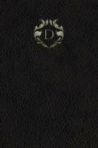 Cover of Monogram "D" Grid Sketchbook