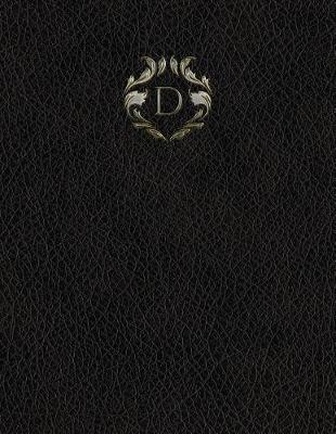 Book cover for Monogram "D" Grid Sketchbook