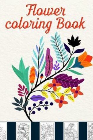 Cover of Flower coloring Book