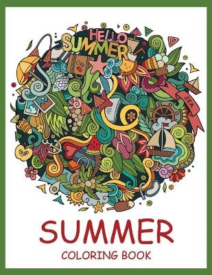 Book cover for Summer Coloring Book