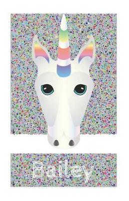 Book cover for Bailey's Unicorn Notebook