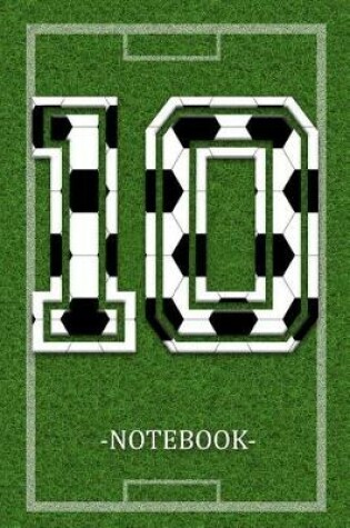 Cover of Soccer Notebook 10