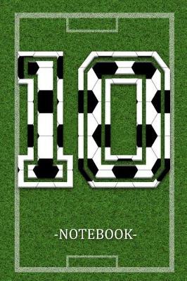 Book cover for Soccer Notebook 10
