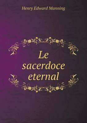 Book cover for Le sacerdoce eternal