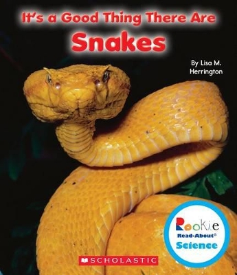 Book cover for It's a Good Thing There Are Snakes