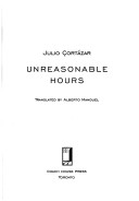 Book cover for Unreasonable Hours