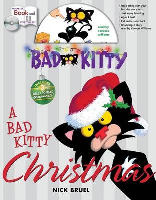 Book cover for A Bad Kitty Christmas