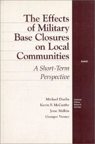 Book cover for The Effects of Military Base Closures on Local Communities