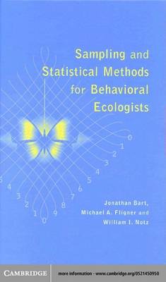 Book cover for Sampling and Statistical Methods for Behavioral Ecologists