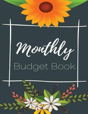 Book cover for Monthly Budget Book