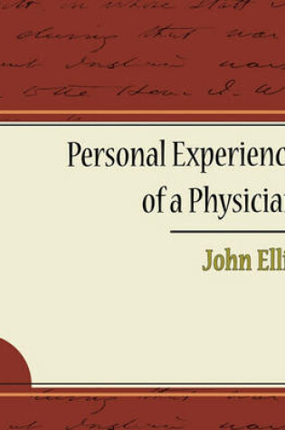 Cover of Personal Experience of a Physician