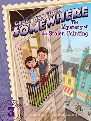 Book cover for The Mystery of the Stolen Painting