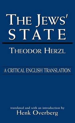 Book cover for The Jews' State