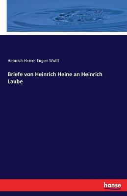 Book cover for Briefe von Heinrich Heine an Heinrich Laube
