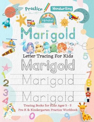 Book cover for Marigold Letter Tracing for Kids