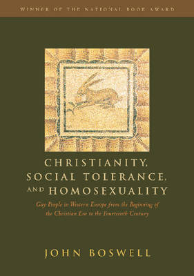 Book cover for Christianity, Social Tolerance and Homosexuality