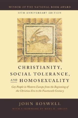 Cover of Christianity, Social Tolerance, and Homosexuality