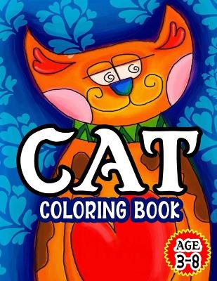 Book cover for Cat Coloring Book