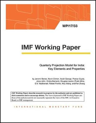 Book cover for Quarterly Projection Model for India