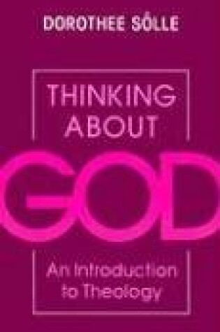 Cover of Thinking About God