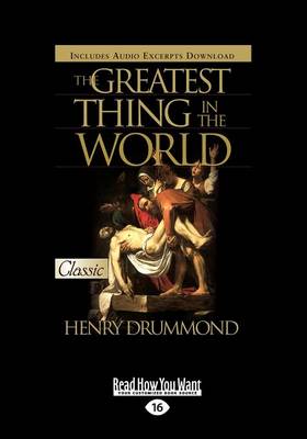 Book cover for The Greatest Thing Iin the World