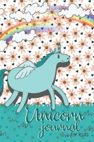 Cover of Unicorn journal for kids