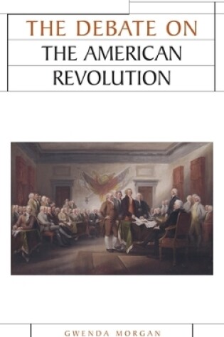 Cover of The Debate on the American Revolution