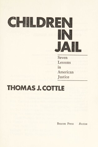 Cover of Children in Jail