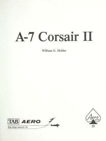 Book cover for A-7 Corsair II